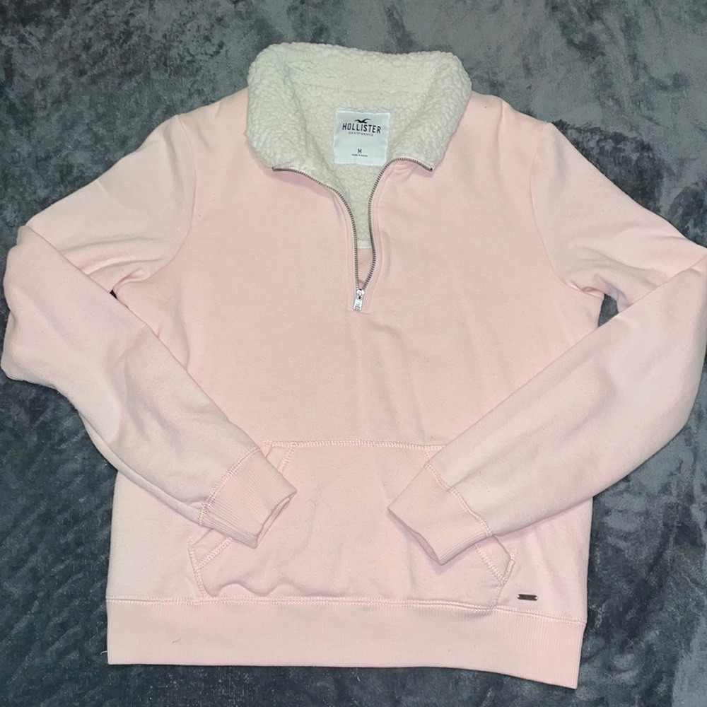 Hollister Sherpa Half Zip